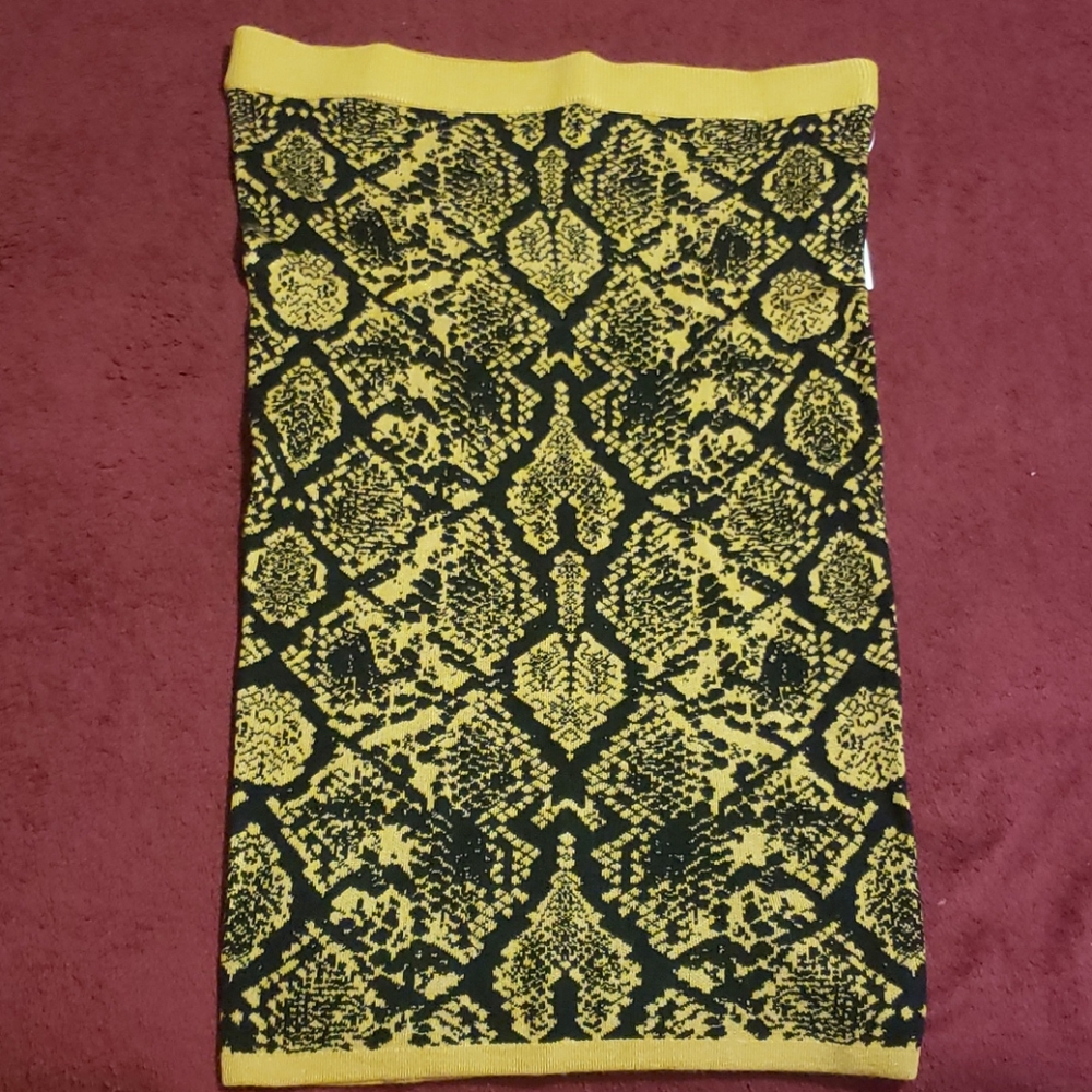 Snake Sweater Skirt